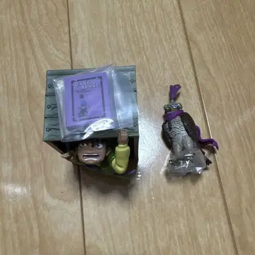 죠죠의 기묘한 모험 제일복권 데스크탑 마스코트 피규어 2종 세트
