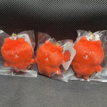 나가노 캐릭터 컬러 나가노의 곰 마스코트 (레드) 3세트