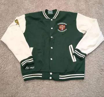 [ 고품질 ] 케임브리지 대학 바시티 자켓 아우터 XL