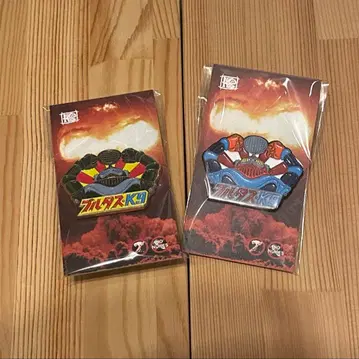 2023 소프트 비닐 괴수전 핀 배지 2개 세트