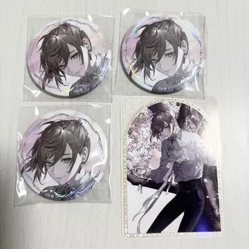 니지산지 ART OF NIJISANJI 캔뱃지 컬렉션 카드 카나에