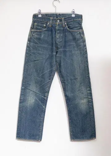 EVISU 에비수 청바지 Lot4000 왼쪽 능직