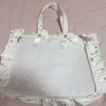 A3 프릴 디자인 이타백용 토트백 자카마트