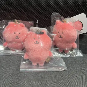 나가노 캐릭터 컬러 나가노의 곰 마스코트 (핑크) 3개 세트