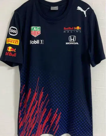PUMA Red Bull 팀 T셔츠 네이비 HONDA F1