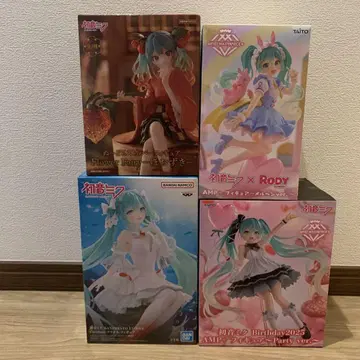 하츠네 미쿠 피규어 4개 세트