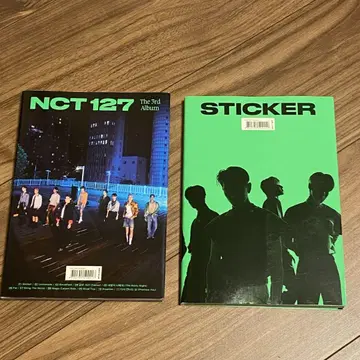 NCT 127 STICKER 2종 포스터 포함