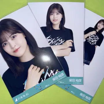 노기자카 생사진 시바타 유나 라이브 셔츠 도쿄 컴프