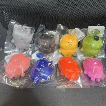 나가노 캐릭터즈 컬러풀 나가노의 곰 마스코트 8세트
