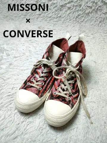희귀 레어 상품 레어 CONVERSE MISSONI 25.5cm