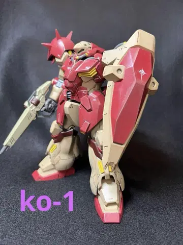 HG 1/144 메사 F01형 완성품 전체 도색 완료 (붓칠)