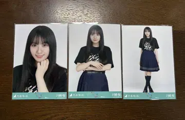 노기자카46 카와사키 사쿠라 신주쿠 라이브T 브로마이드 3종 컴프