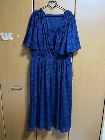 쿠레트 CLETTE 반팔 원피스 롱 원피스 꽃무늬