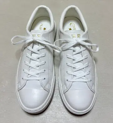 컨버스 올스타 쿠페 가죽 OX 화이트 24.5cm