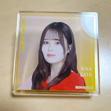 노기자카46 한여름 전국 투어 B상 아크릴 클립 사토 리카