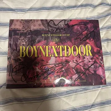 BOYNEXTDOOR WHY 친필 사인 앨범