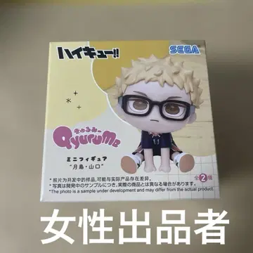 하이큐 큐룽하게 쳐다보는 포즈 미니 피규어 츠키시마 케이