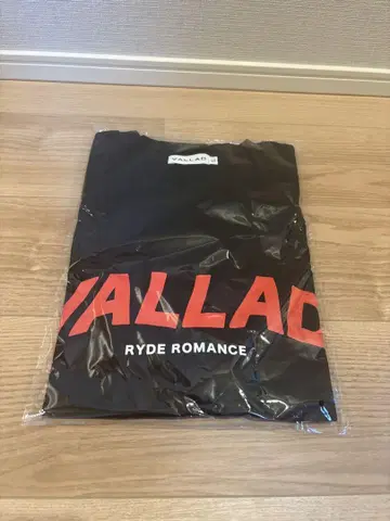 L 사이즈 VALLAD WAVELOGO TEE BLK