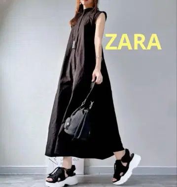ZARA 미디 볼륨 원피스 L 사이즈