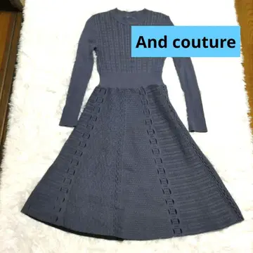 And couture 니트 원피스 앙데팡당 38 사이즈 M