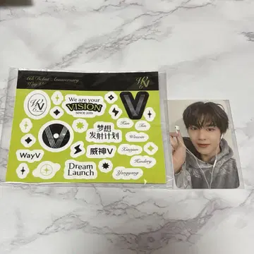 WayV 웨이션V 6th anniversary MD 트레이딩 카드 쿤