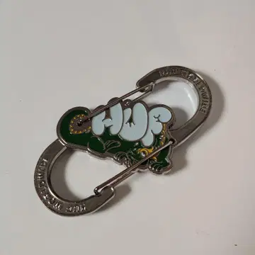 파랑 선반 잡화 2 HUF 카라비너형 키링