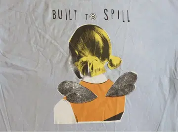 90s VINTAGE 구제 의류 BUILT TO SPILL 셔츠 XL
