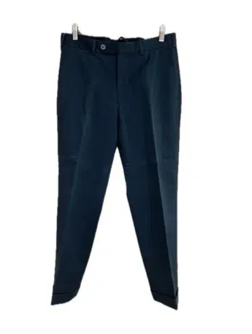 Ermenegildo Zegna 코튼 스트레치 치노 팬츠 50 네이비