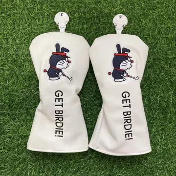 새상품 2세트 도라에몽 골프 클럽 헤드커버 페어웨이 우드*2