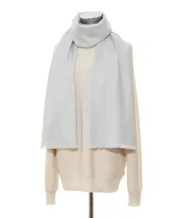 FURLA 캐시미어 실크 스톨 블루 계열