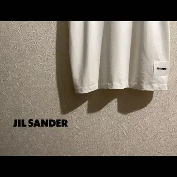 JIL SANDER 로고 패치 티셔츠 / 질 샌더 티셔츠