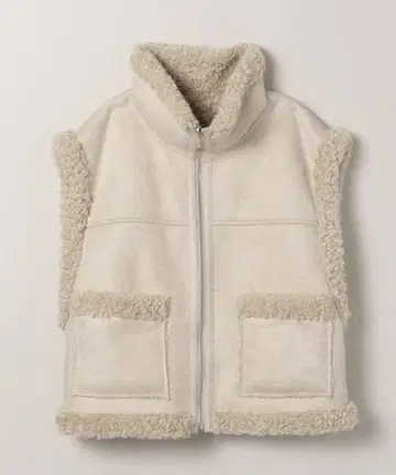 JEANASIS 리버서블 무스탕 베스트/152243