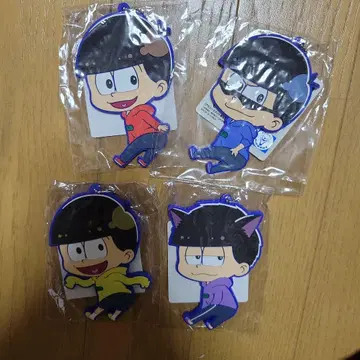 오소마츠 6쌍둥이 러버 키링