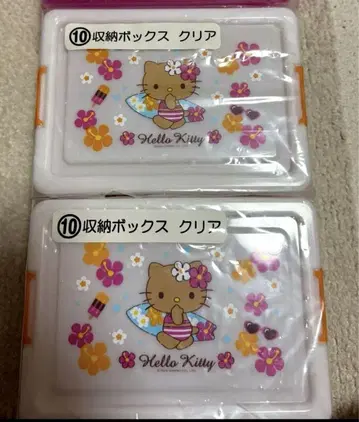 일광화상 키티 복권 수납 박스 클리어 2개