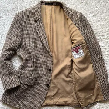 영국제 L 상당 Dunn&Co x HARRIS TWEED 체크
