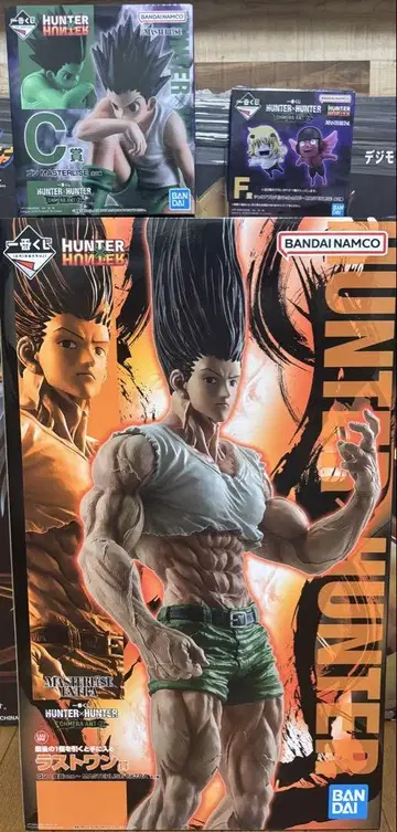 제일복권 HUNTER x HUNTER 라스트 원 곤 씨 등 피규어 3점