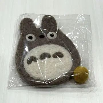 토토로 핸드메이드 양모 코스터 오오토토로