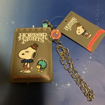 USJ 유니버셜 할로윈 스누피 카드 홀더