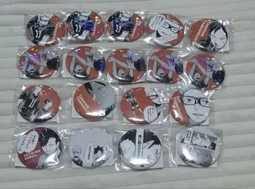 하이큐!! 올스타 캔뱃지 세트