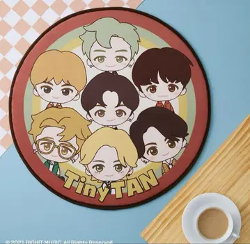 타이니 탄 bts 러그 매트 1번 복권 라스트 원