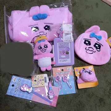 빤쮸토끼 티슈, 파우치, 봉제 인형 8세트