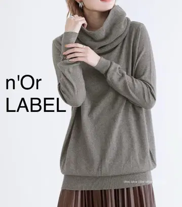 n'OrLABEL 쿠슈넥 터틀 니트 오샤레 워커 야마다야