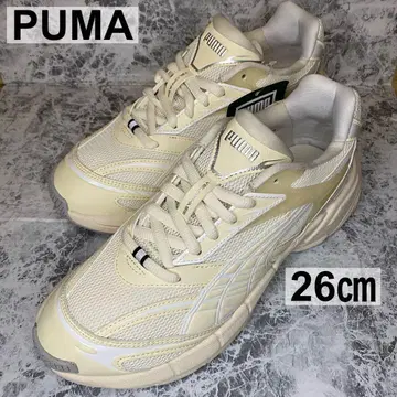 [ 미사용 새상품 ] PUMA 벨로 퍼시스 베이지 26cm