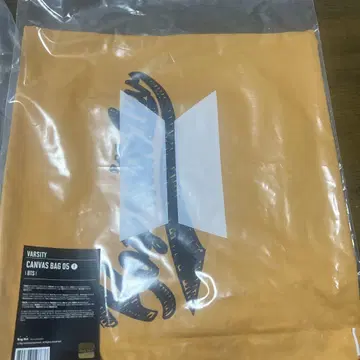 [ 공식 ] BTS CANVAS BAG 05 백 VARSITY