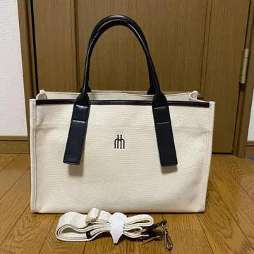 Herlipto Trois Logo Basic Tote Bag BLACK