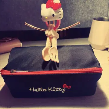 키티 필통, 메이크업 파우치 덤 포함