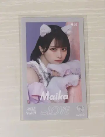 =LOVE 사사키 마이카 포토 카드