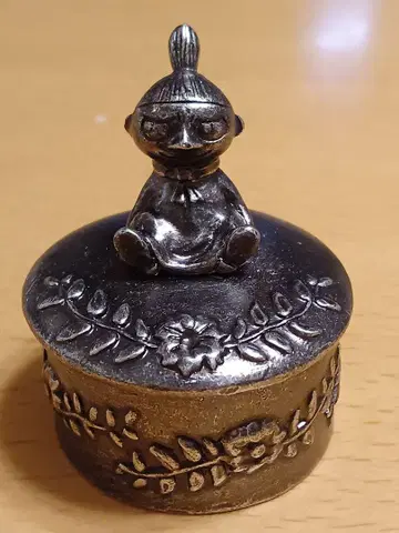 무민 MOOMIN 주얼리 케이스 리틀미이 합금