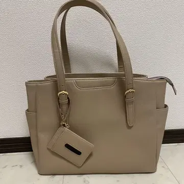 취업활동 가방 비즈니스 가방 베이지 대용량