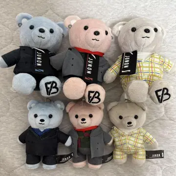 BE:FIRST 준온 JUNON 곰 모어플러스 마스코트 6체 세트
